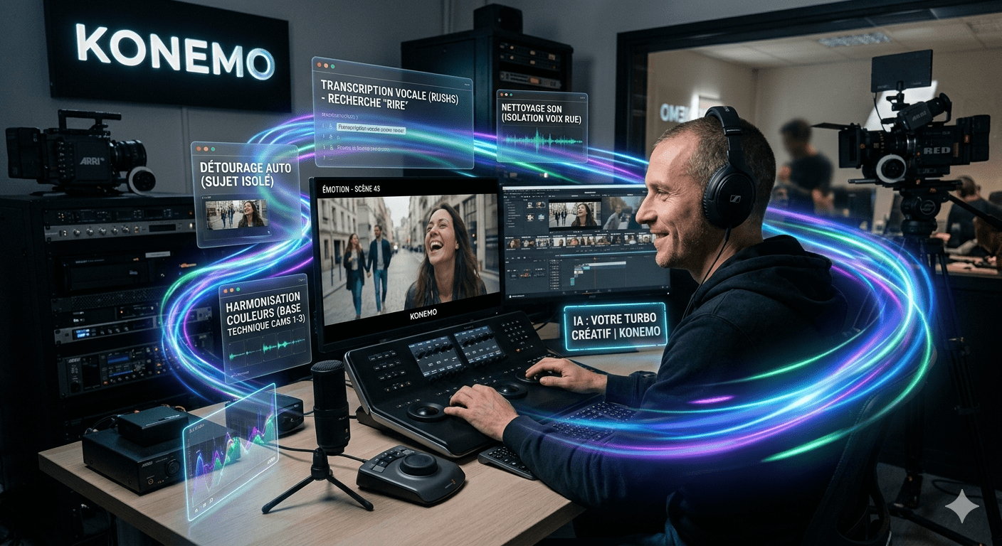 Usage IA productions audiovisuelles